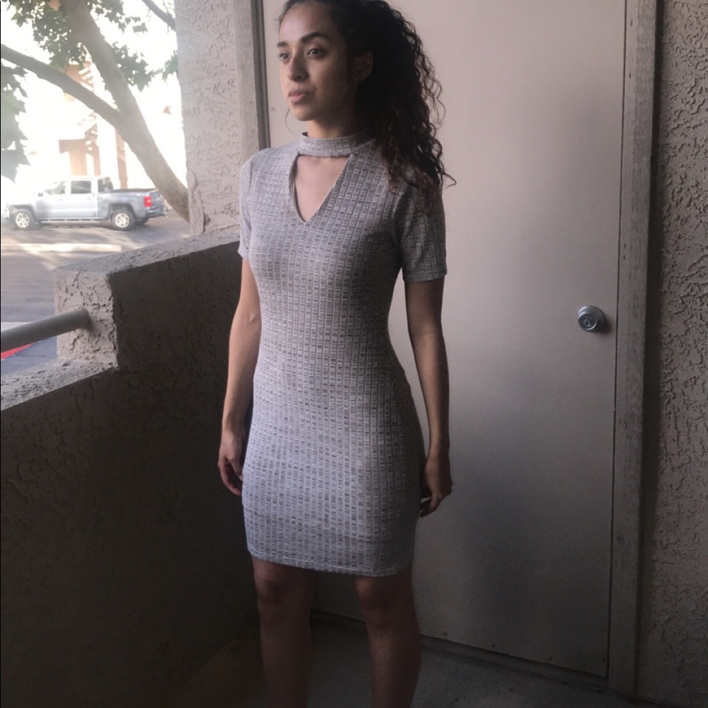 Tan Dress